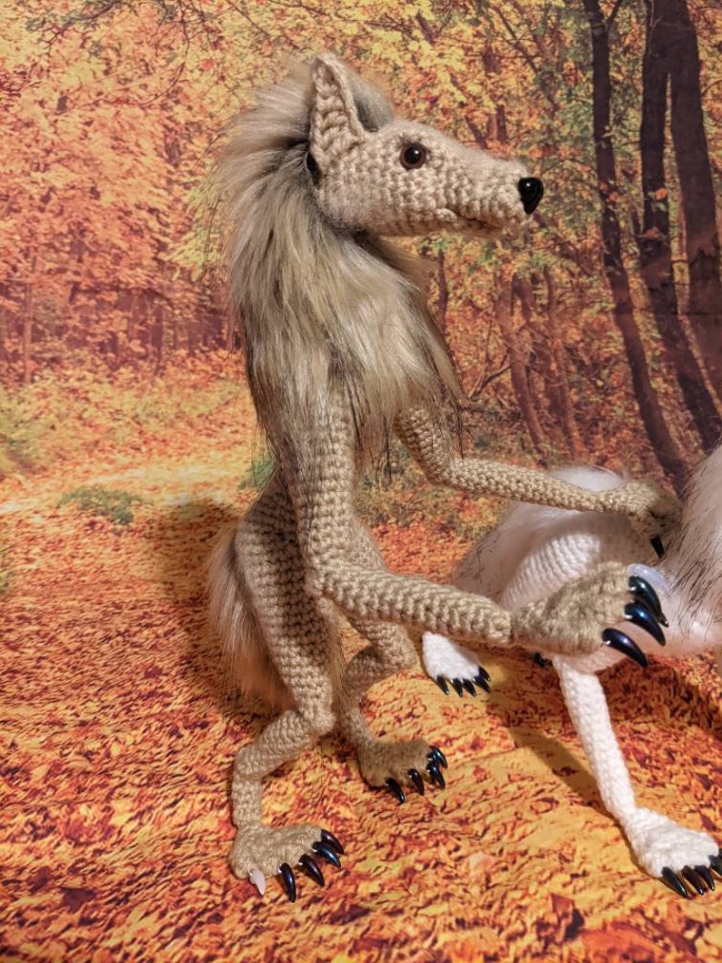 PATTERN ONLY Werewolf Crochet Pattern Etsy