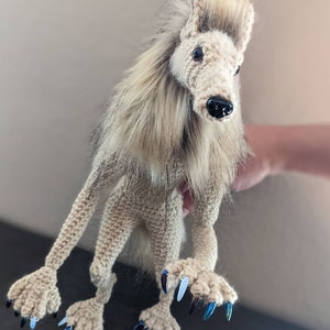 PATTERN ONLY Werewolf crochet pattern