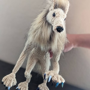 NUR MUSTER Werwolf Häkelanleitung