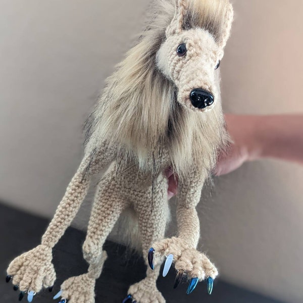 PATTERN ONLY Werewolf crochet pattern