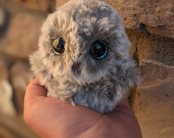 PATTERN ONLY Crochet Plush Amigurumi Owlet Pattern Only