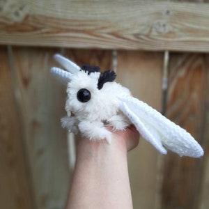 PATTERN ONLY Poodle Moth Crochet Pattern Only