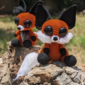 PATTERN ONLY Chimi and Changa Crochet Fox Pattern PDF