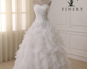 ruffled wedding resale