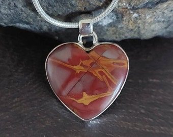 Noreena Jasper Pendant: Sterling Silver