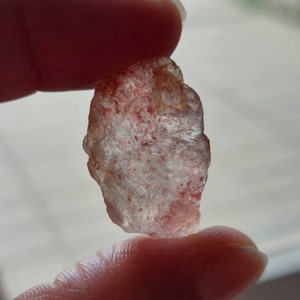 Lepidocrocite/ Harlequin Quartz - Pink (Natural, High Grade) **Price is for one crystal**