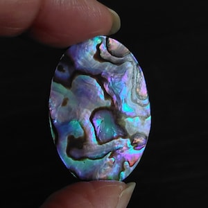 Iridescent Abalone Shell Cabochon: Powerful Crystal Healing