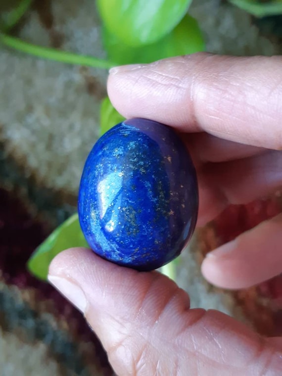 ラピスラズリEGG Lapis Lazuli Egg - Crystal Dreams World