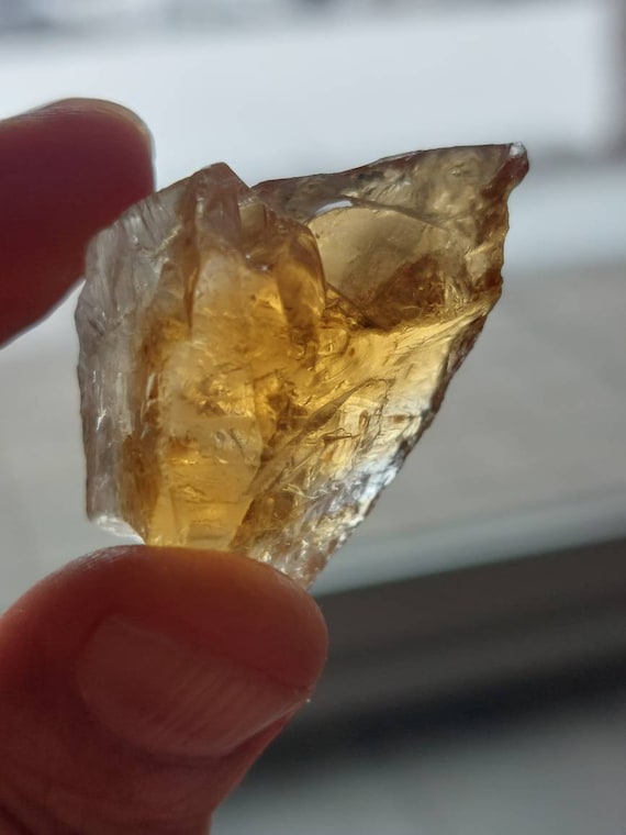 Lot - PAIRE DE CITRINES - BRESIL - 3.43 Cts
