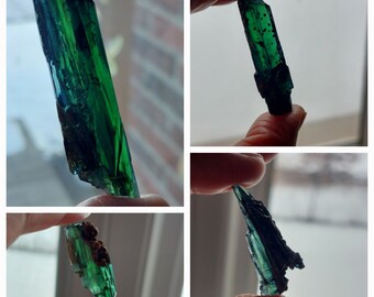 Vivianite (Ukrainian origin, Raw, High Quality) **Price is for one crystal**