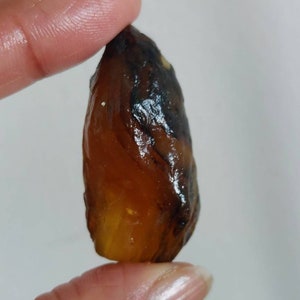 AMBER - GOLDEN BROWN, raw, genuine (High grade) **Price is for one Amber**