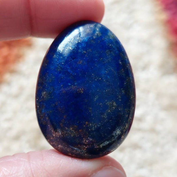 Lapis Lazuli (AAA grade, Big Cabochons) **Price is for one crystal**