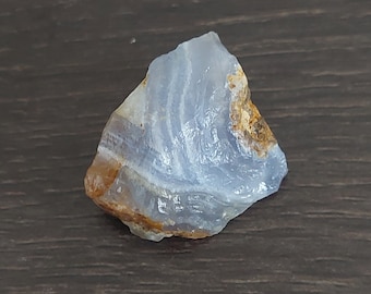 Raw Blue Chalcedony:  Turkish Origin