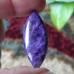 Charoite  (High grade cabochons) **Price is for one crystal**