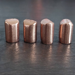COPPER Nuggets (Cylindrical, Pure, High Quality) - Powerful Energy Conductor  [**Price as per quantity**]