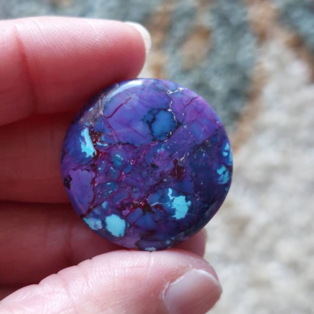 Turquoise Violet Stones Names Purple Mohaveturquoise (composite