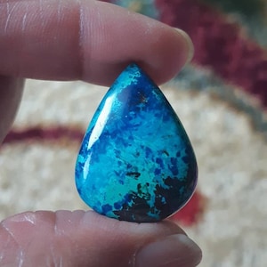 Azurite (AAA grade cabochons) **Price is for one crystal**