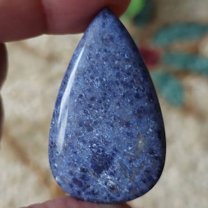 Dumortierite  (High Grade, Big Cabochons) **Price is for one crystal**