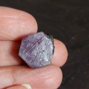 Raw Geometric Ruby Recordkeeper: African Origin
