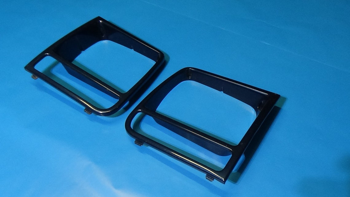 19972001 Jeep Cherokee XJ Headlight Trim Bezel Blue Etsy