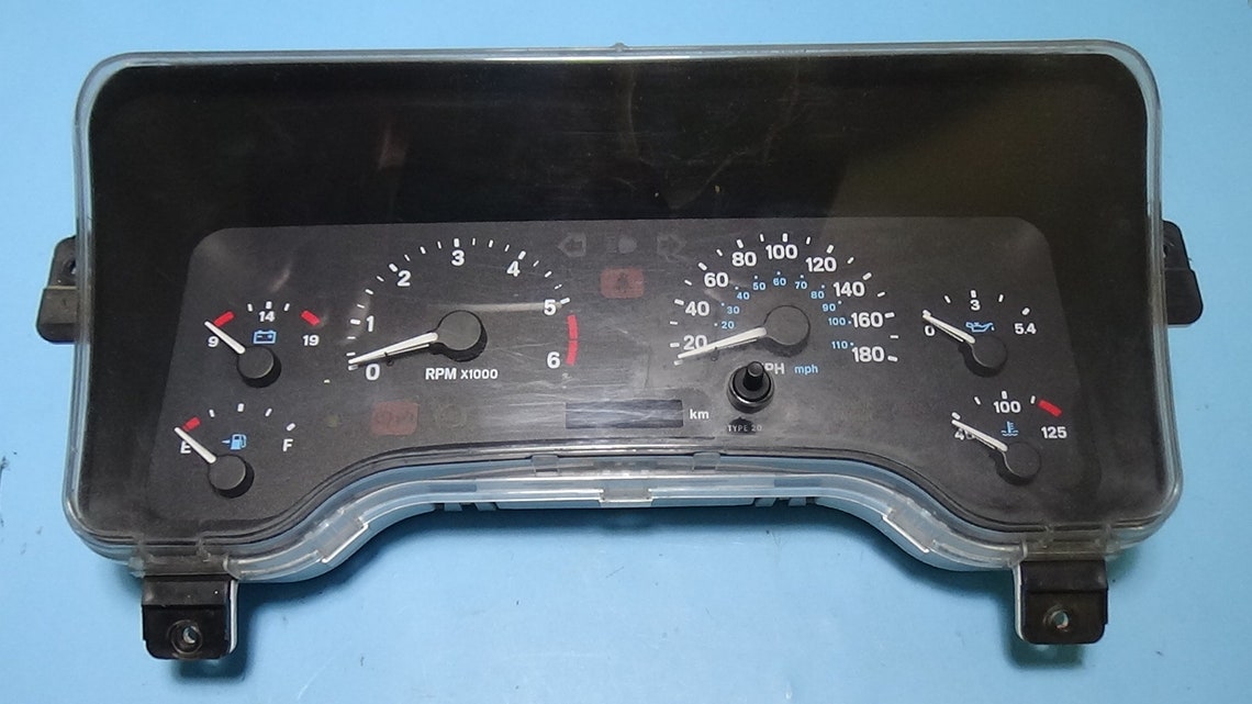 19972000 Jeep Wrangler TJ Instrument Cluster Speedometer Etsy