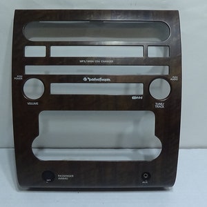 2008-2013 Nissan Titan Rockford Fosgate Radio Climate Control Trim