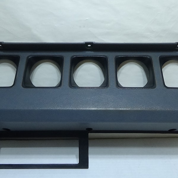 1987-1991 Jeep Wrangler YJ Center Dash Gauge Cluster Bezel Trim