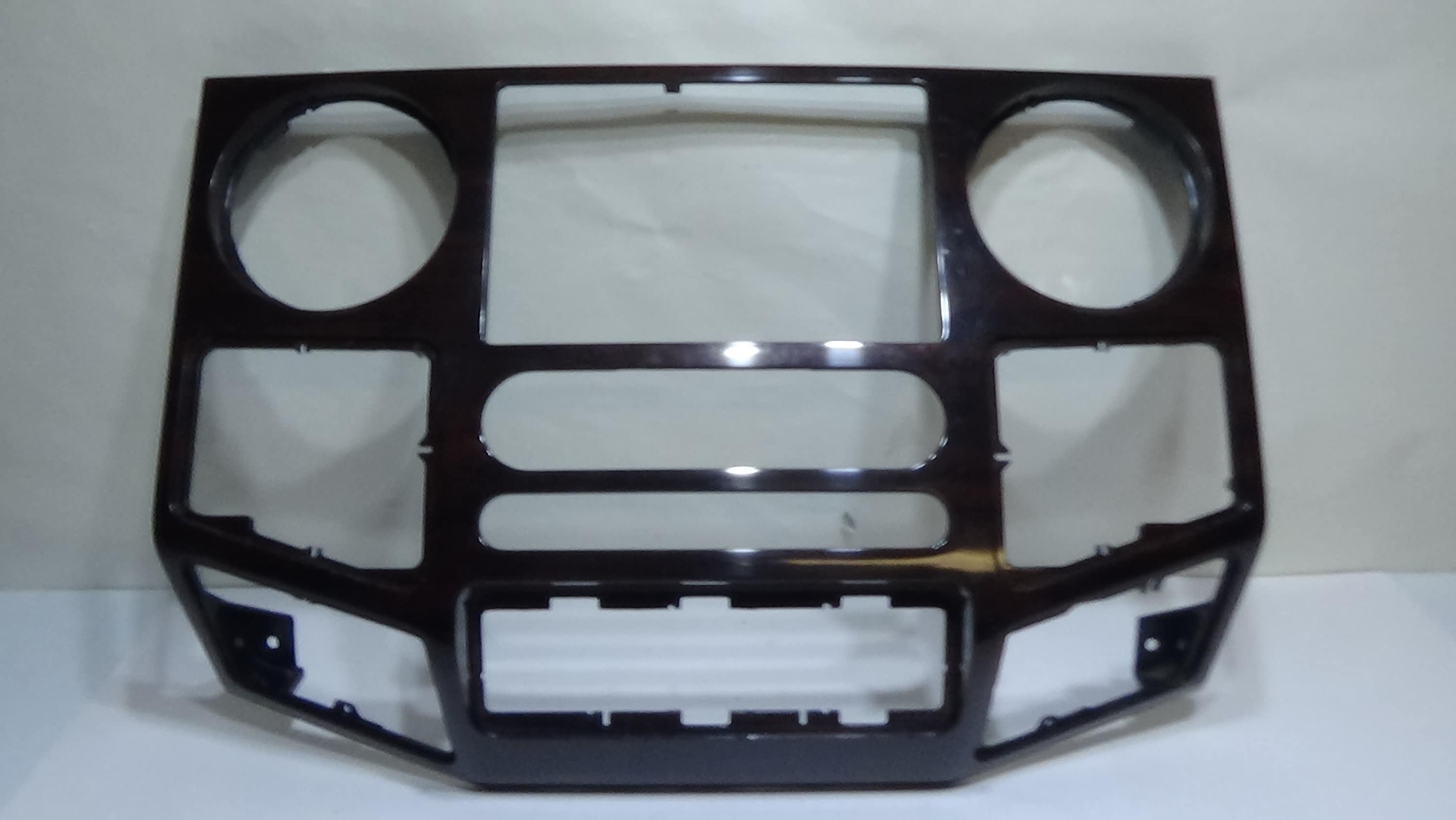 2008-2010 Ford F250 F350 Dash Radio Climatizador Panel Woodgrain