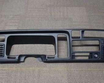Dashboard Bezel Cover With Vents For 1994-1997 Dodge Ram 1500/2500/3500 - Black Plastic, Direct Fit 7 thumbnail image
