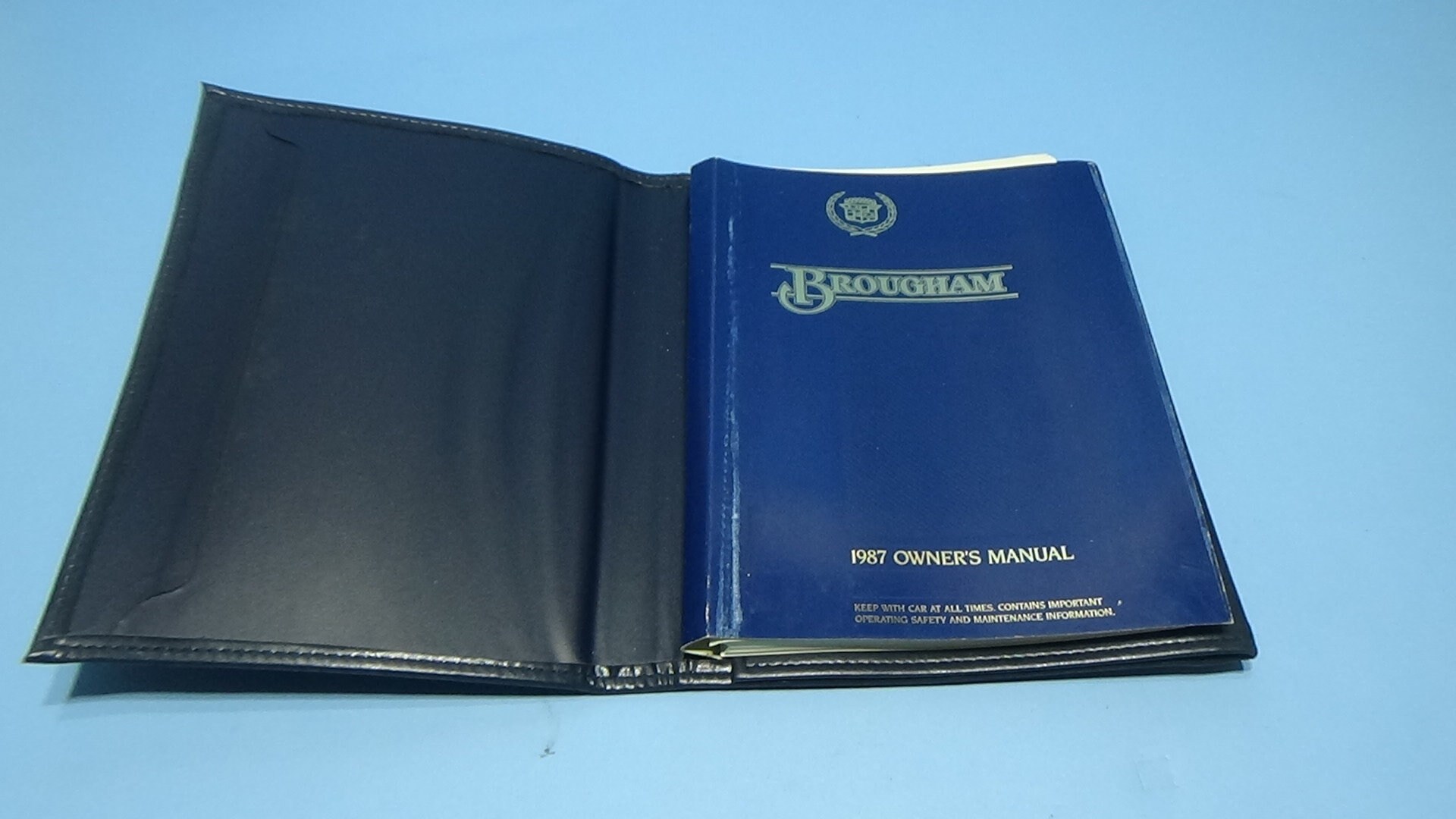 1987 Cadillac Brougham Owners Manual Etsy