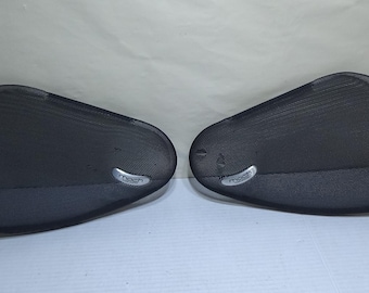 1999-2004 Ford Mustang Mach Audio System Rear Parcel Shelf Speaker Cover Grilles black