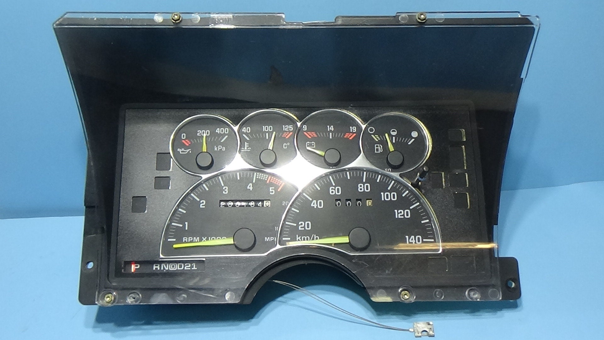 1992 chevy 2024 silverado gauge cluster
