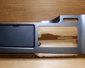 2010-2014 Ford Mustang Center Console Gear Shifter Bezel Cup Holder Grey