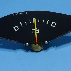 1981-1989 Dodge Truck D100 D150 D250 Ram Charger Battery Voltage Ammeter Gauge