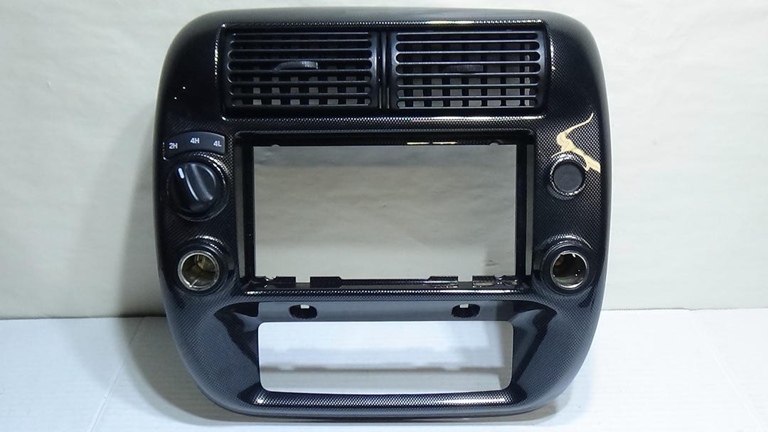 1995-2011 Ford Ranger Radio Climate Control Bezel Trim Carbon Fibre - Etsy