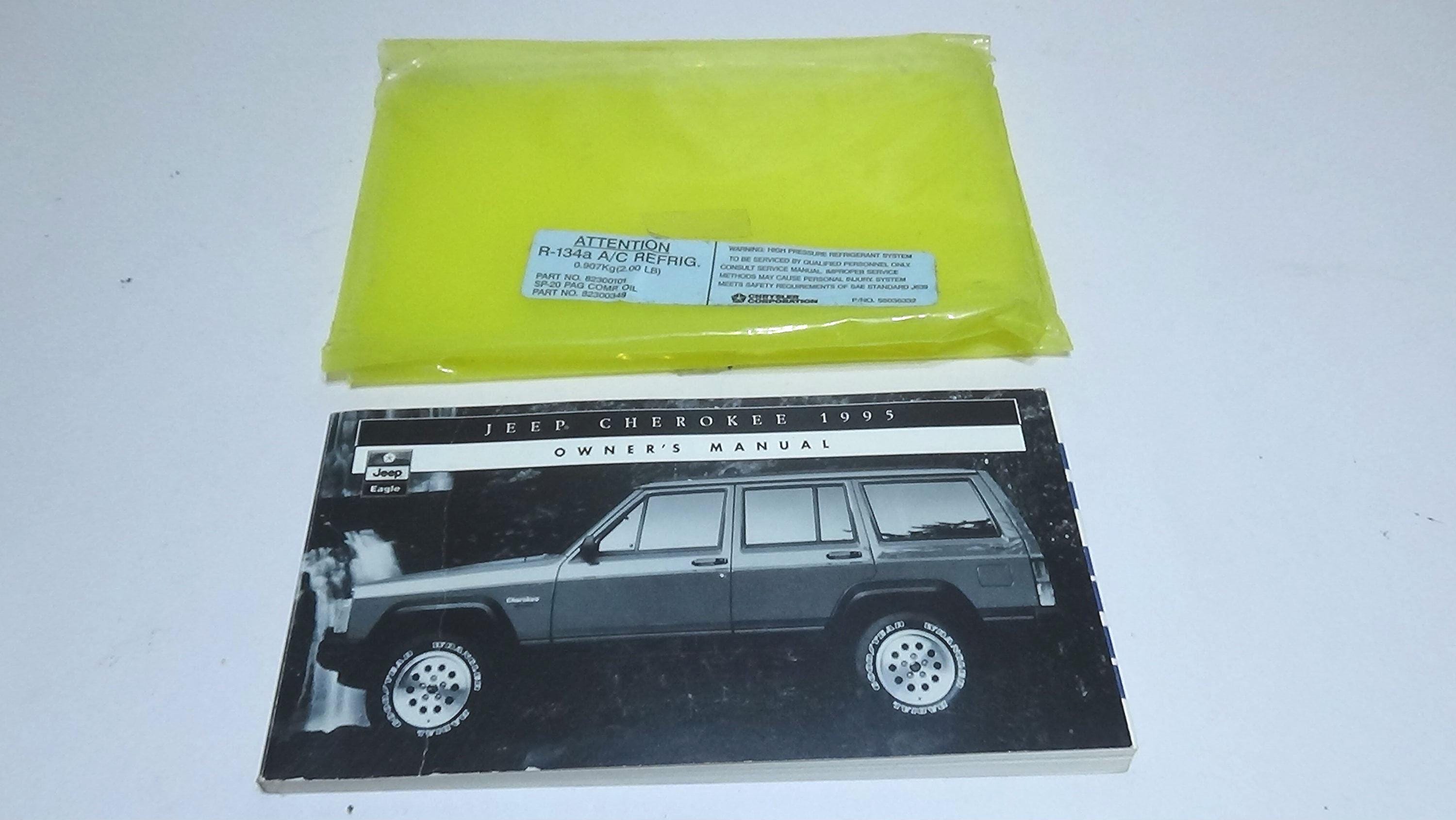 1995 Jeep Cherokee XJ Owners Manual - Etsy