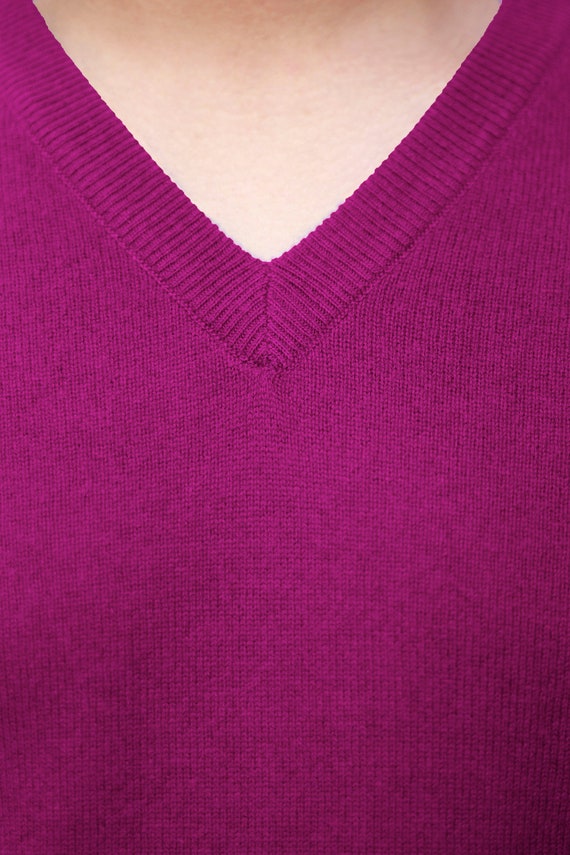 Magenta cashmere sweater online