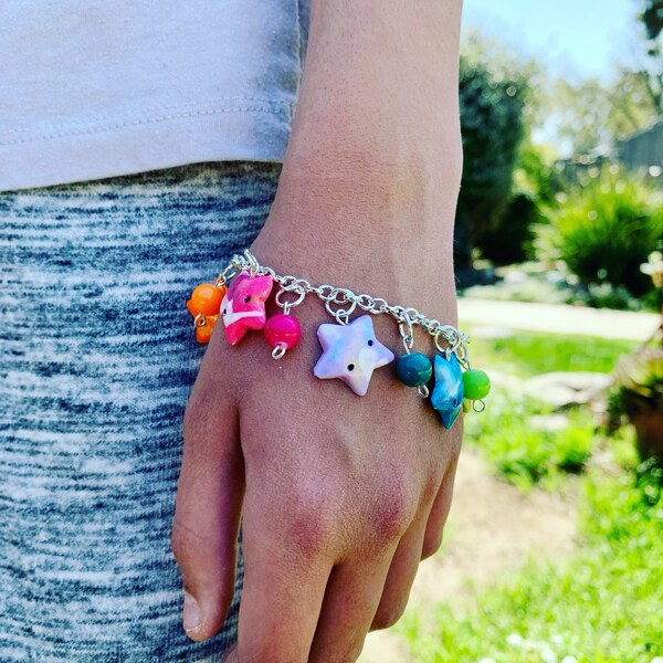 Charm Bracelet - Galaxy Stars