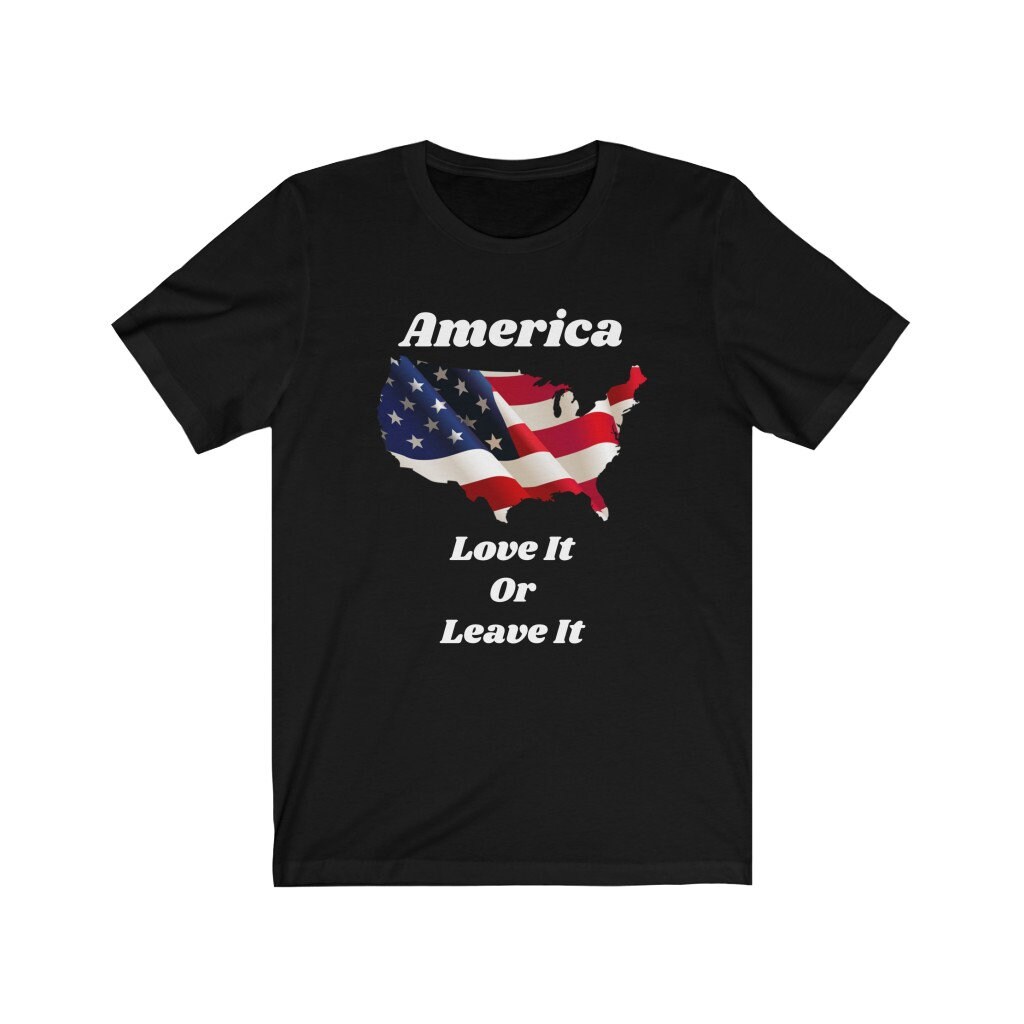 Unisex America Short Sleeve Tee Etsy