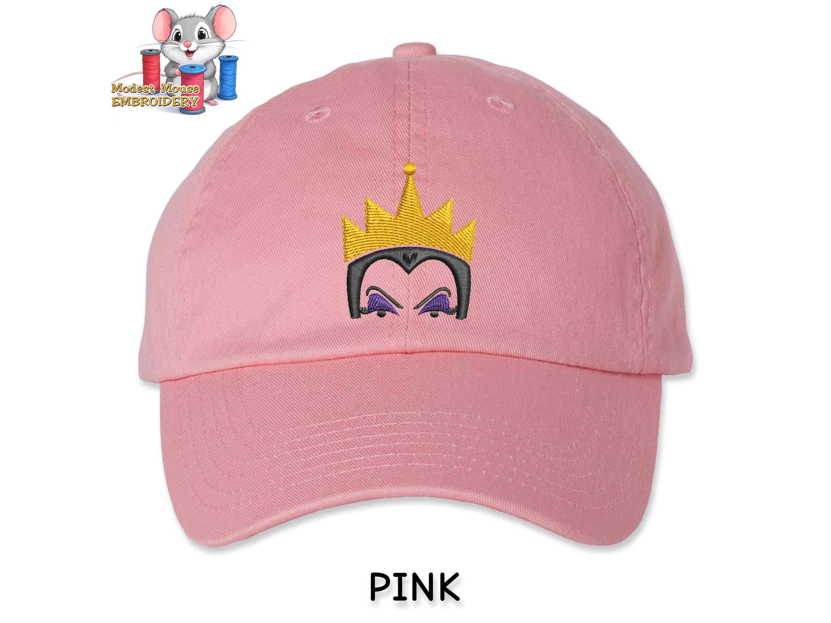 Evil Queen Embroidered Dad Hat, Adjustable Adult & Youth 