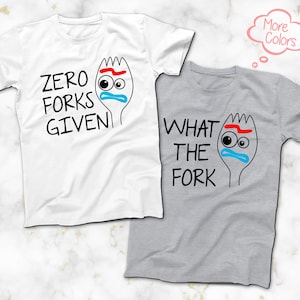 Toy Story Camisetas Forky, Zero Forks Given Forky Camiseta, What the Fork Forky Camiseta, Funny Forky Disney Toy Story Camisetas