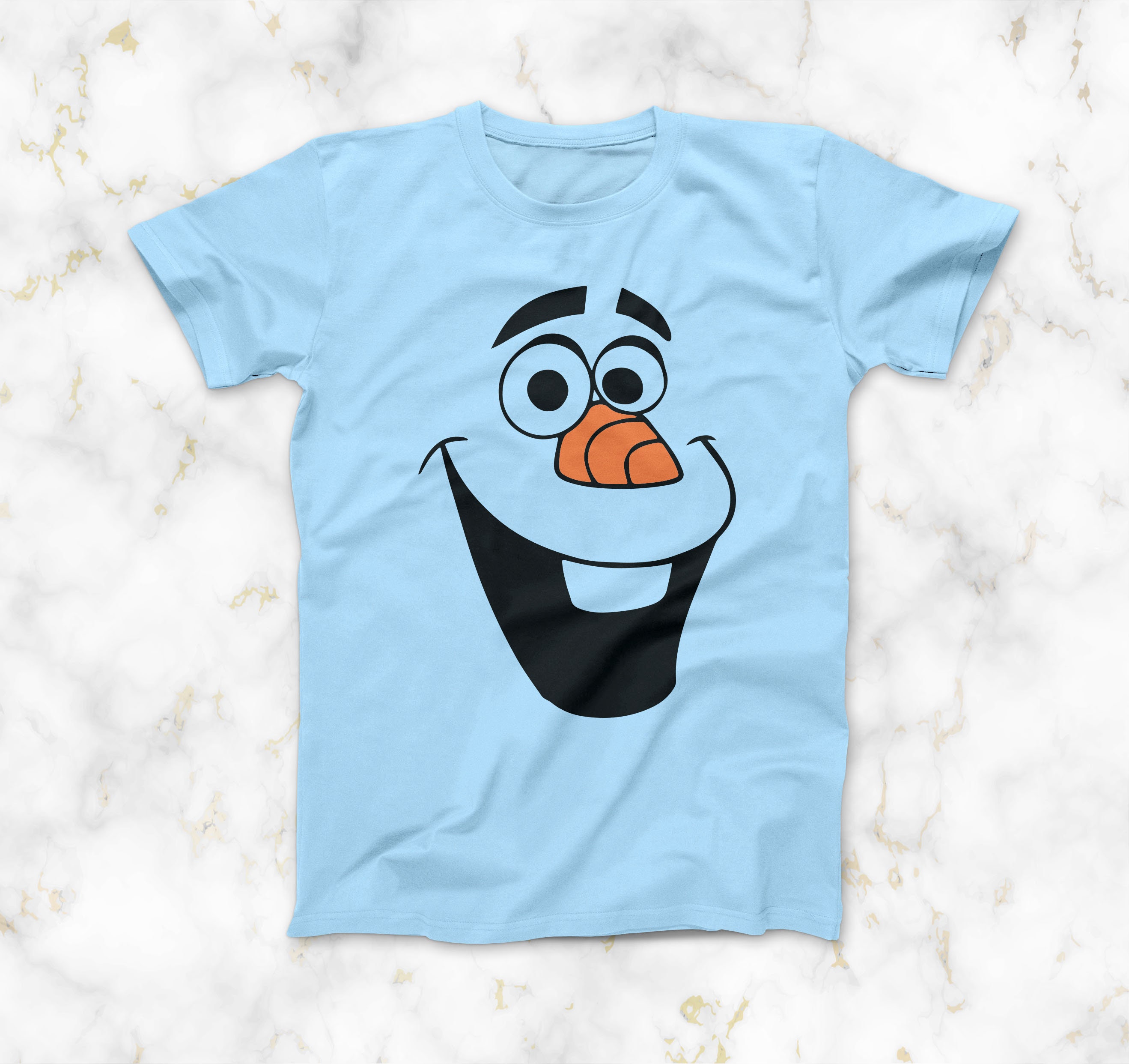 Frozen Olaf Snowman Face T shirt Olaf Halloween Costume Shirt Olaf Face Emoji Shirt Disney Halloween Costume Trick or Treat Shirt Etsy