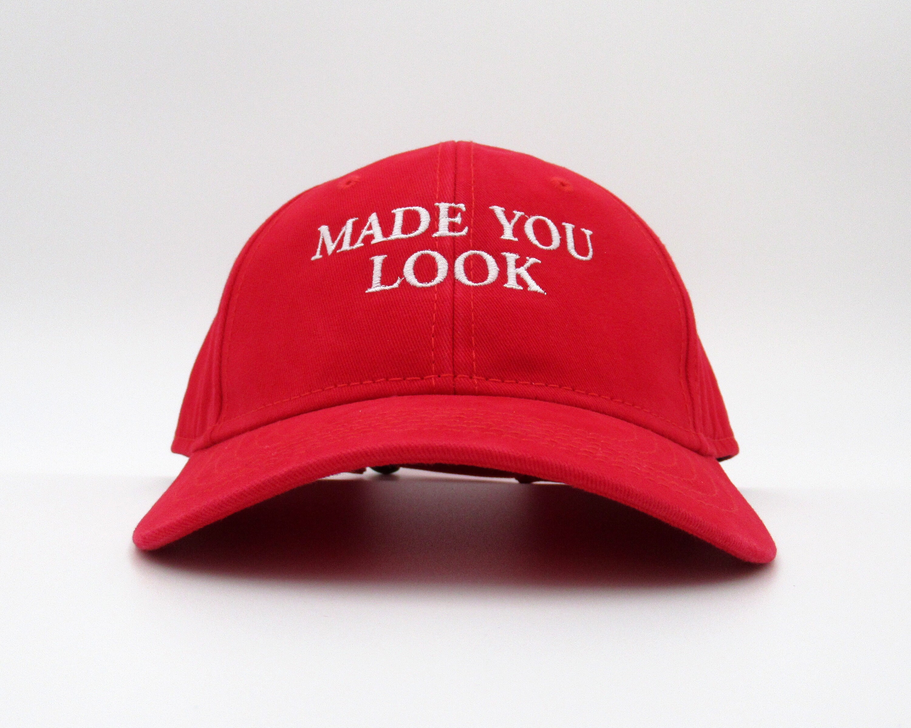 Made You Look Hat Embroidered Cap Stitched Baseball Hat Etsy