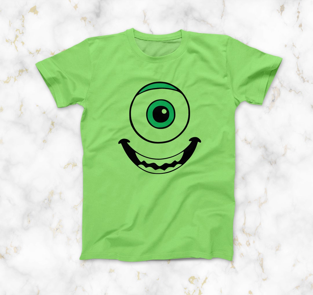 Mike Wazowski Tshirt, Mike Face Expression Tshirt, Mike Emoji Shirt