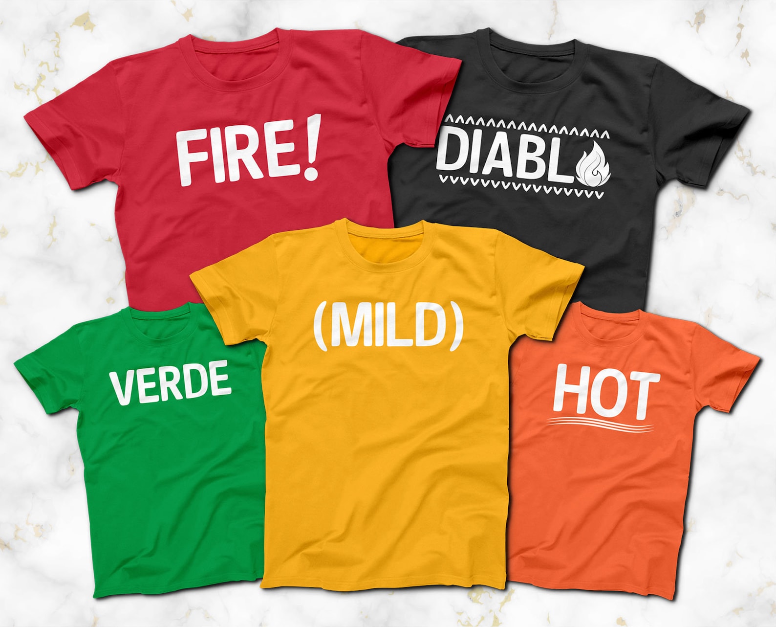 Hot Sauces Tshirts Verde Salsa Mild Sauce Hot Sauce Fire Etsy