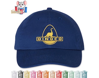 Dinoco Cruz Ramirez Embroidered Dad Hat, Adjustable Adult & Youth Sizes, Variety of Cap and 80 Stitch Colors, Low Profile Hat
