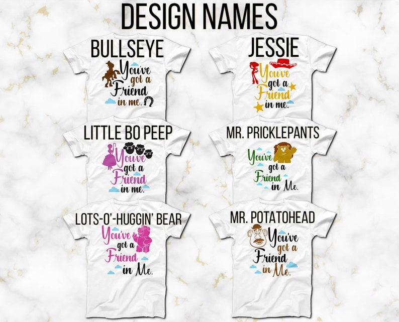 Disney Toy Story Hai un amico in me T-Shirts, Disponibile in 15 personaggi diversi, Buzz Lightyear, Jessie, Woody, Aliens, e altro ancora immagine 3