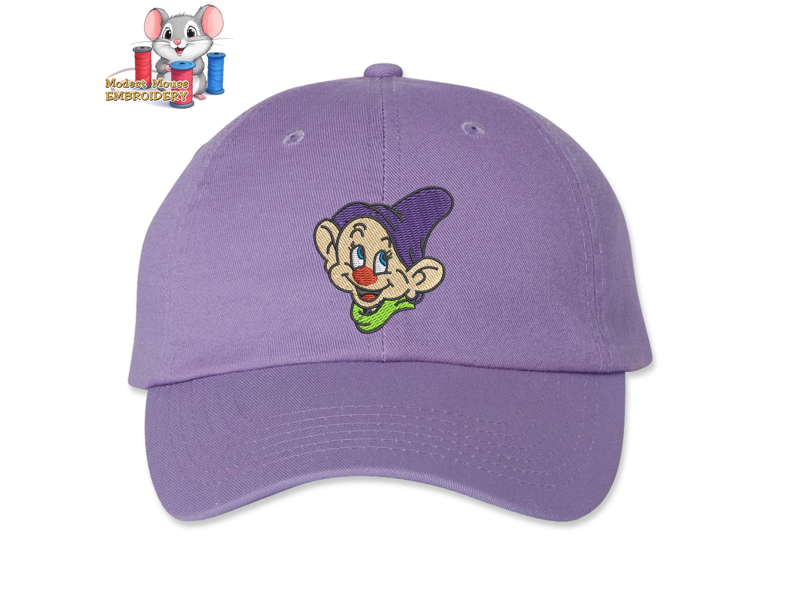 Dopey Embroidered Dad Hat, Adjustable Adult & Youth Sizes 