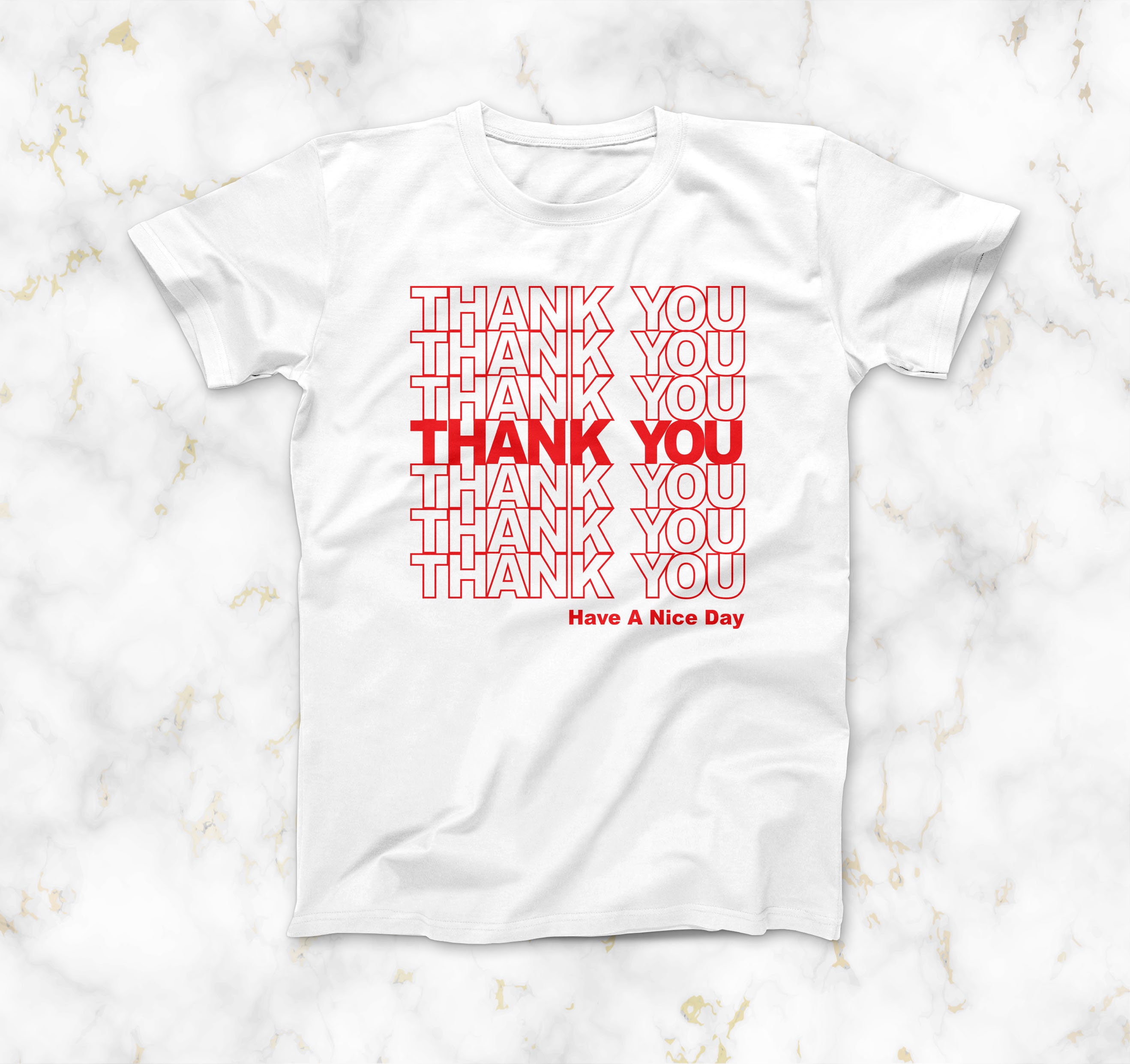 You Thank You Bag Inspired Tee Thank You - Etsy