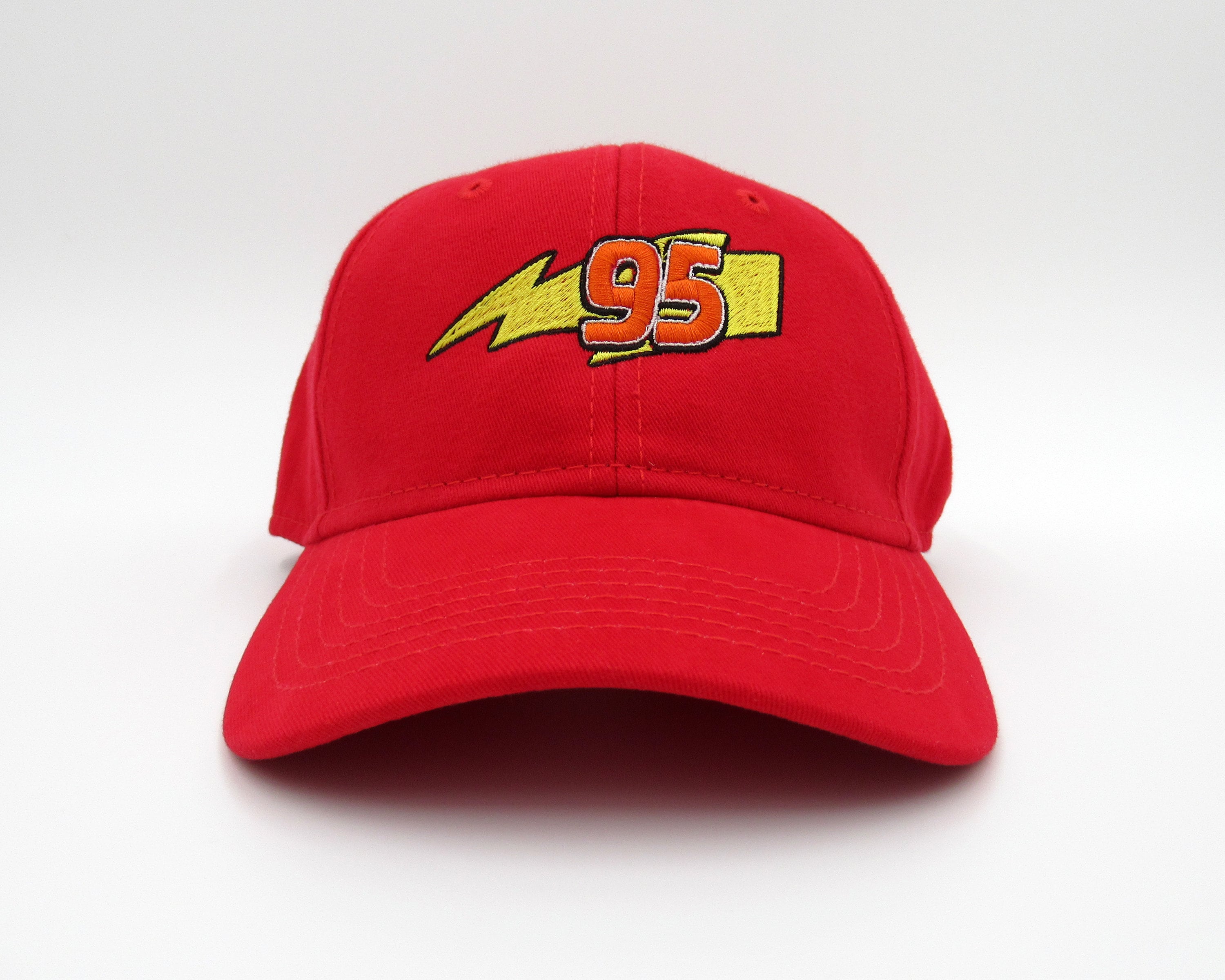 95 Lightning McQueen Mütze, bestickte Mütze, genähte Baseballmütze,  strukturierte Mütze, Cars Disney Cartoon Mütze - Etsy.de